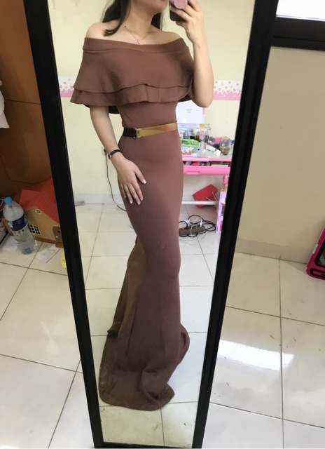 Vanesha Margaretta - 727L/long dress pesta scuba duyung