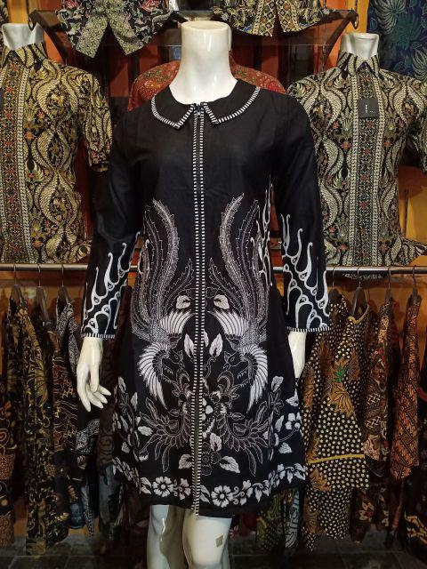 Tunik Batik Wanita Baju Batik Kantor Batik Wanita Modern