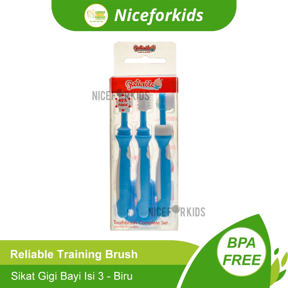 Reliable Training Toothbrush Sikat Gigi Bayi 3 Step