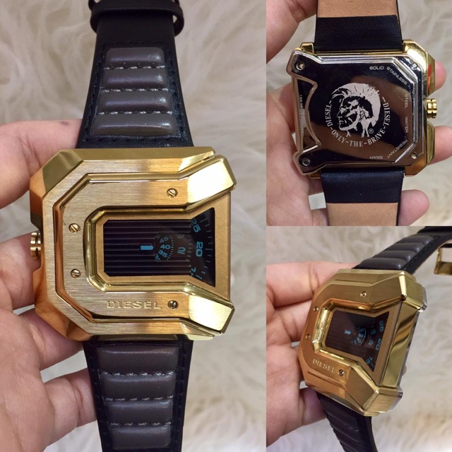 Jam Tangan Pria Disel Gold 48mm Premium AAA | 250202
