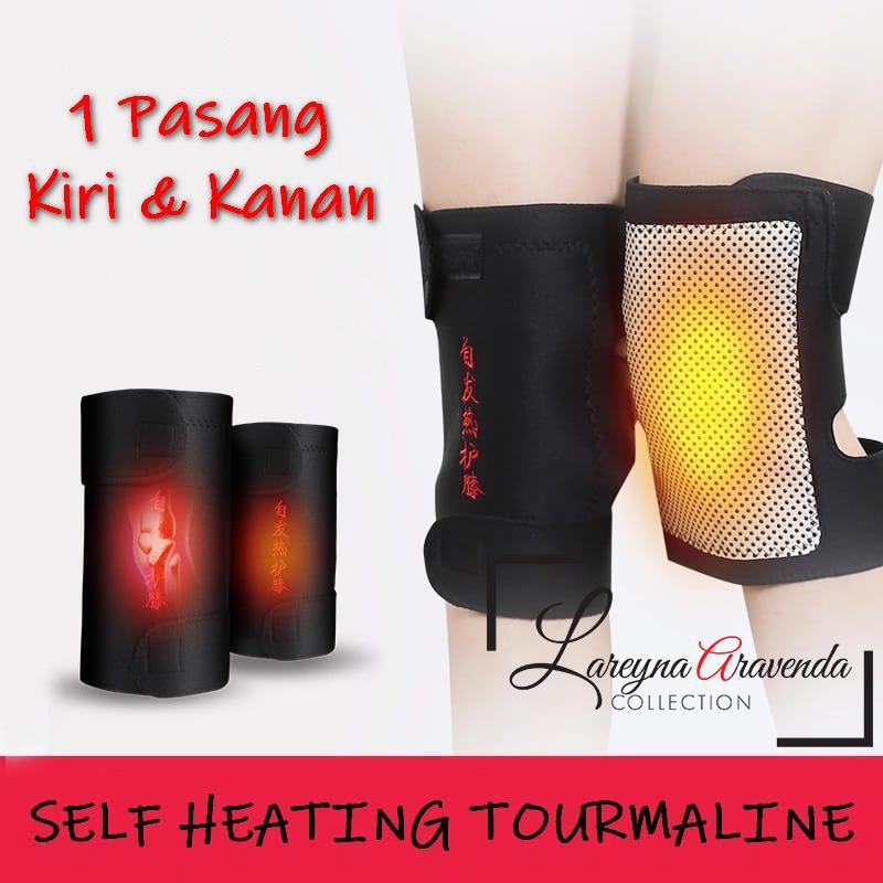 [Ready Jakarta] 1 Pasang Pelindung Lutut Terapi Magnetik Knee Pad Untuk Nyeri Radang Sendi KS003