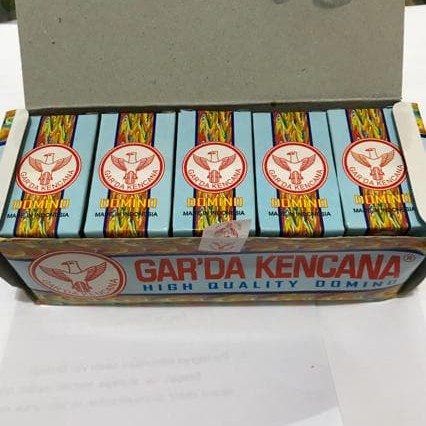 1 Set Kartu Domino Garda Kencana Kartu Gapleh Domini Cards - Random Colour