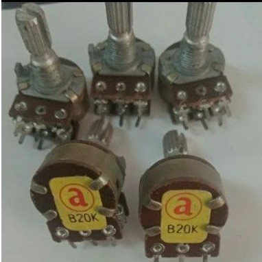 Potensio Stereo B20K 20K Ohm