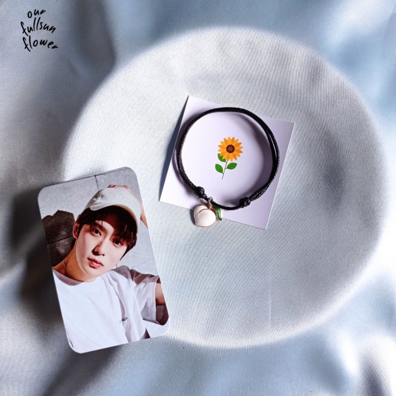 Bracelet Peach Gelang Buah Persik Jaehyun NCT