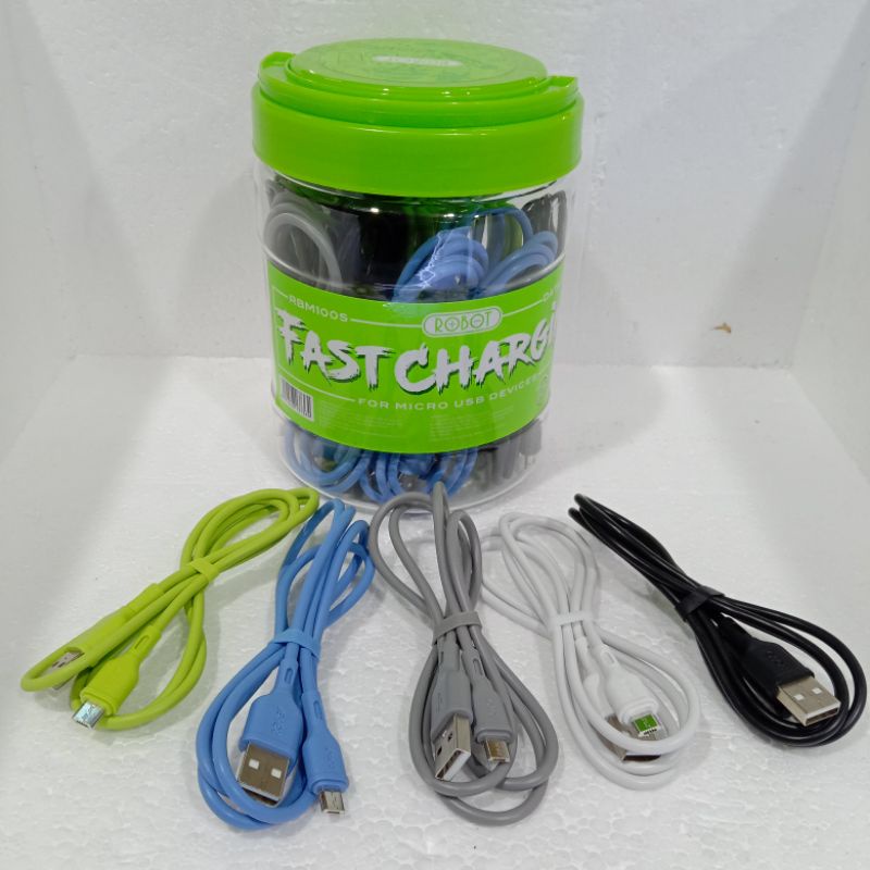 KABEL CHARGER ROBOT ORIGINAL RBM100S MICRO / KABEL DATA ROBOT