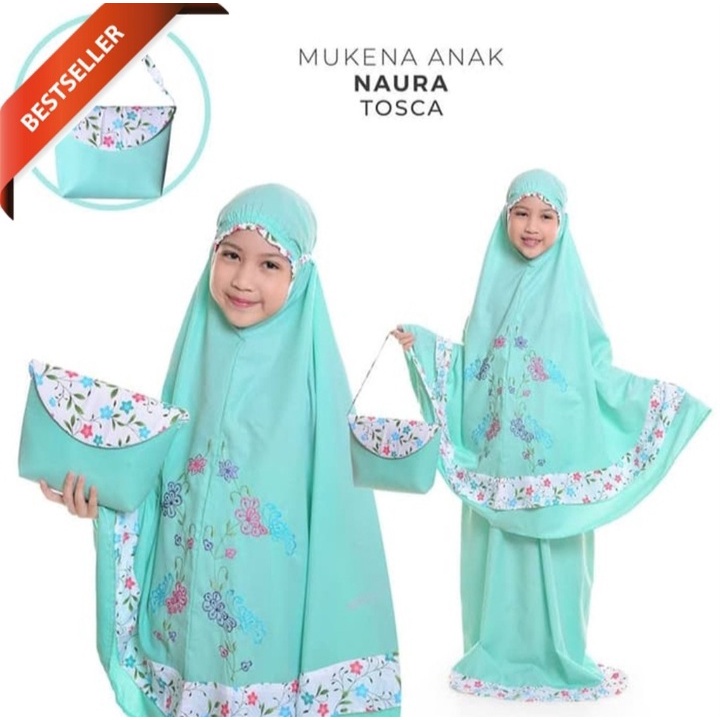 Mukena Anak Perempuan  / MUKENA Anak Karakter Umur 1- 6 Tahun