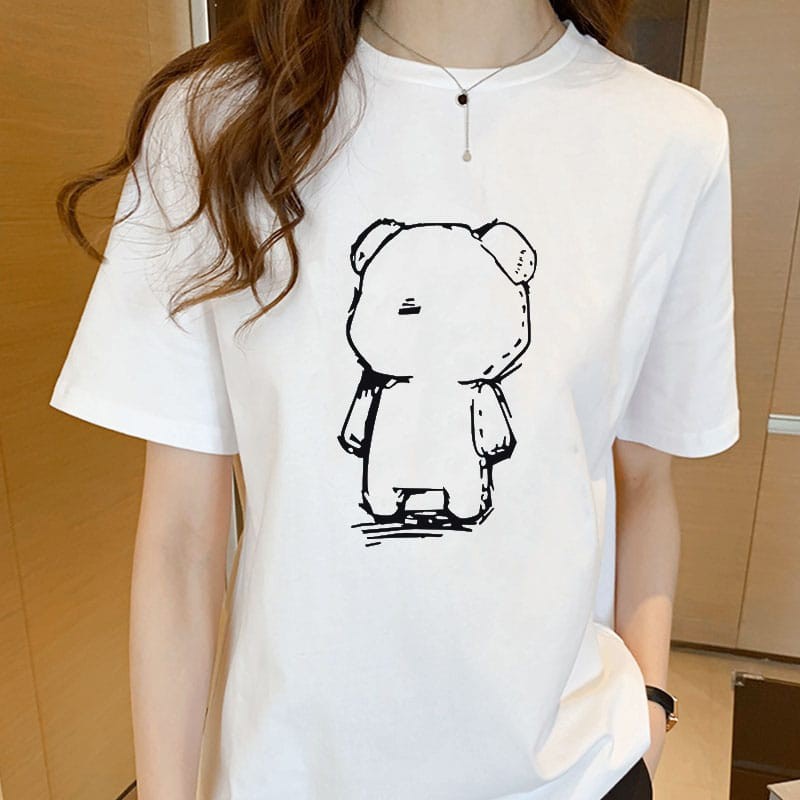 Kaos Wanita / Tshirt Wanita / Oblong Bear