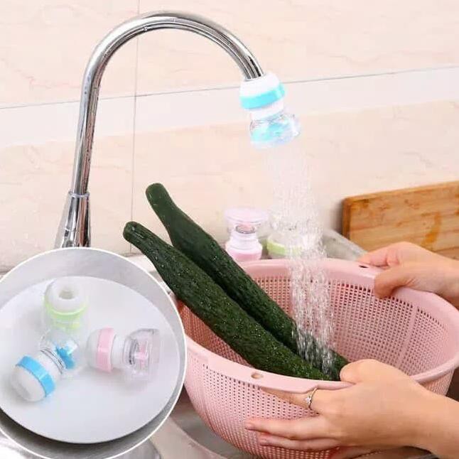 Trend-Filter Saringan Kran Air Kipas Kincir Putar Sambungan Keran FLEXIBLE Faucet Kepala Wastafel