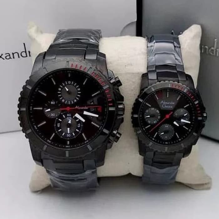 ALEXANDRE CHRISTIE AC 6455 BLACK LIST RED COUPLE ORIGINAL