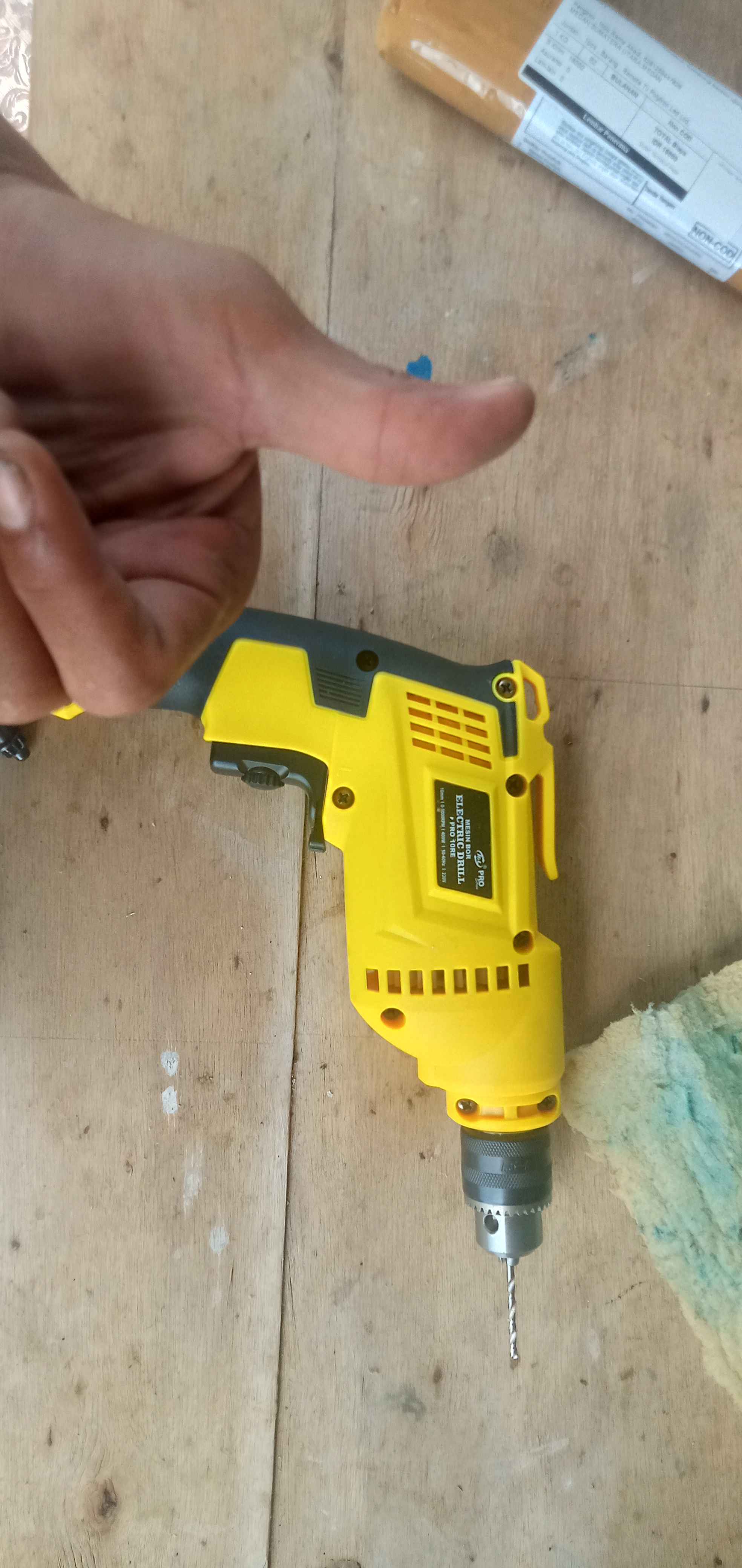 Pro10re Mesin Bor Bisa Kiri Kanan Reverseable 10mm H&l Hl 10 Pro 10re