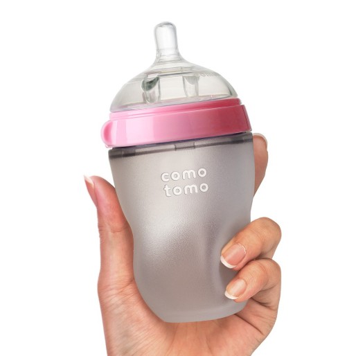 Comotomo Pink 250ml Single Pack – Botol Susu Bayi