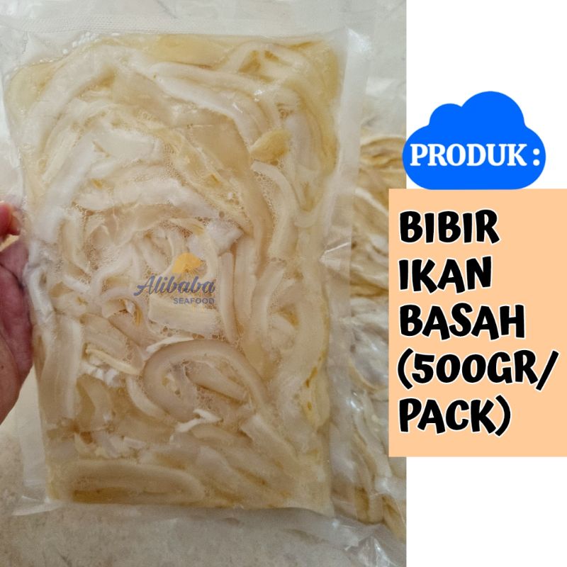 

Bibir Ikan Basah Super Fishlip 500gram