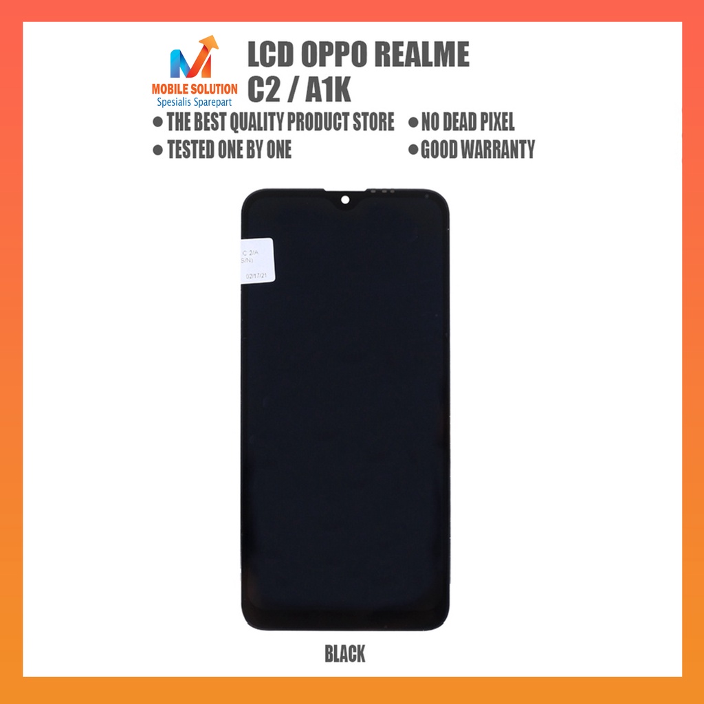 Grosir LCD Realme C2  LCD Oppo A1K High Version ORIGINAL 100% Fullset Touchscreen - Parts Kompatibel Dengan Produk Oppo Garansi 1 Bulan + Packing / Bubbel