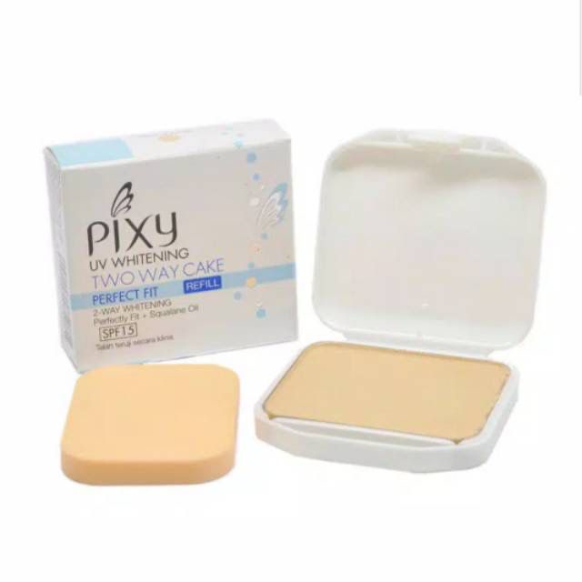 SALE!!! COD PALING MURAH Refil bedak Pixy UV Whitening Two Way Cake 100% Original