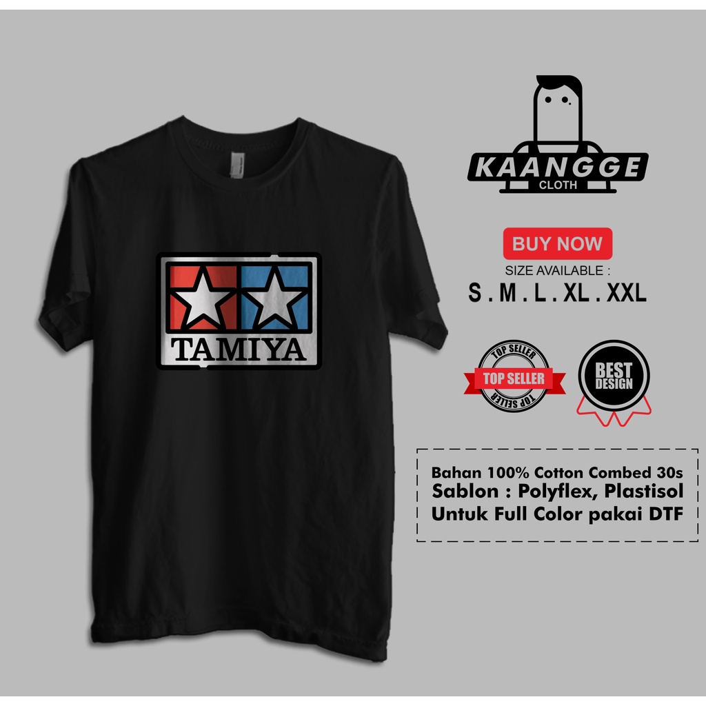 Kaos Tamiya Logo v2 Baju Distro