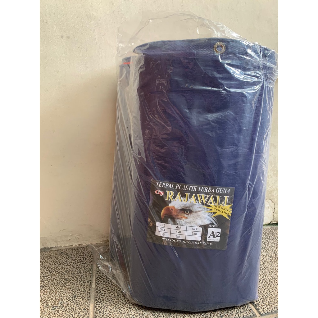 Terpal Plastik A12 Ukuran 6x8 (Terpal Truk, Tenda Warung, Alas Cor, Alas Peternakan)