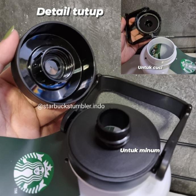 1ltr Starbucks Reusable Bottle Kreaby