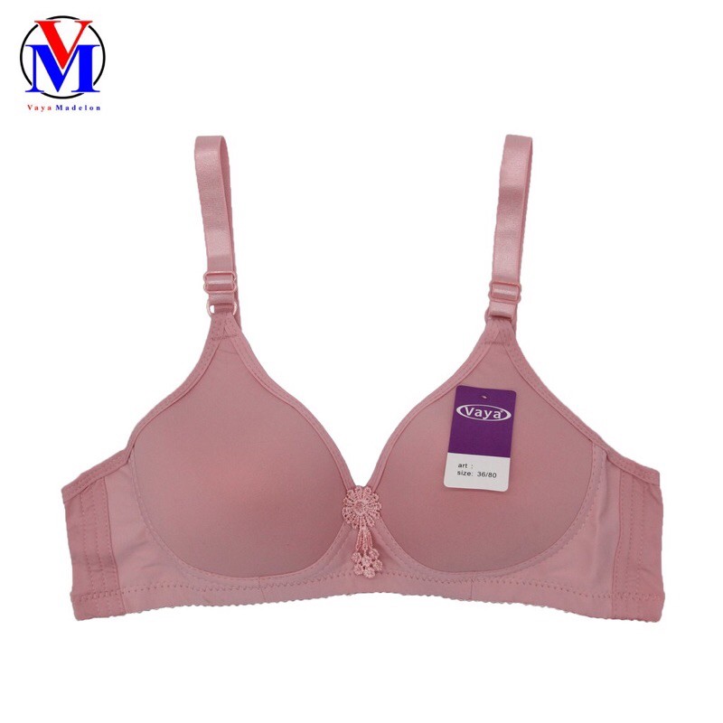 BH Bra Tanpa Kawat Vaya Art 710 (Super Lembut dan Nyaman)