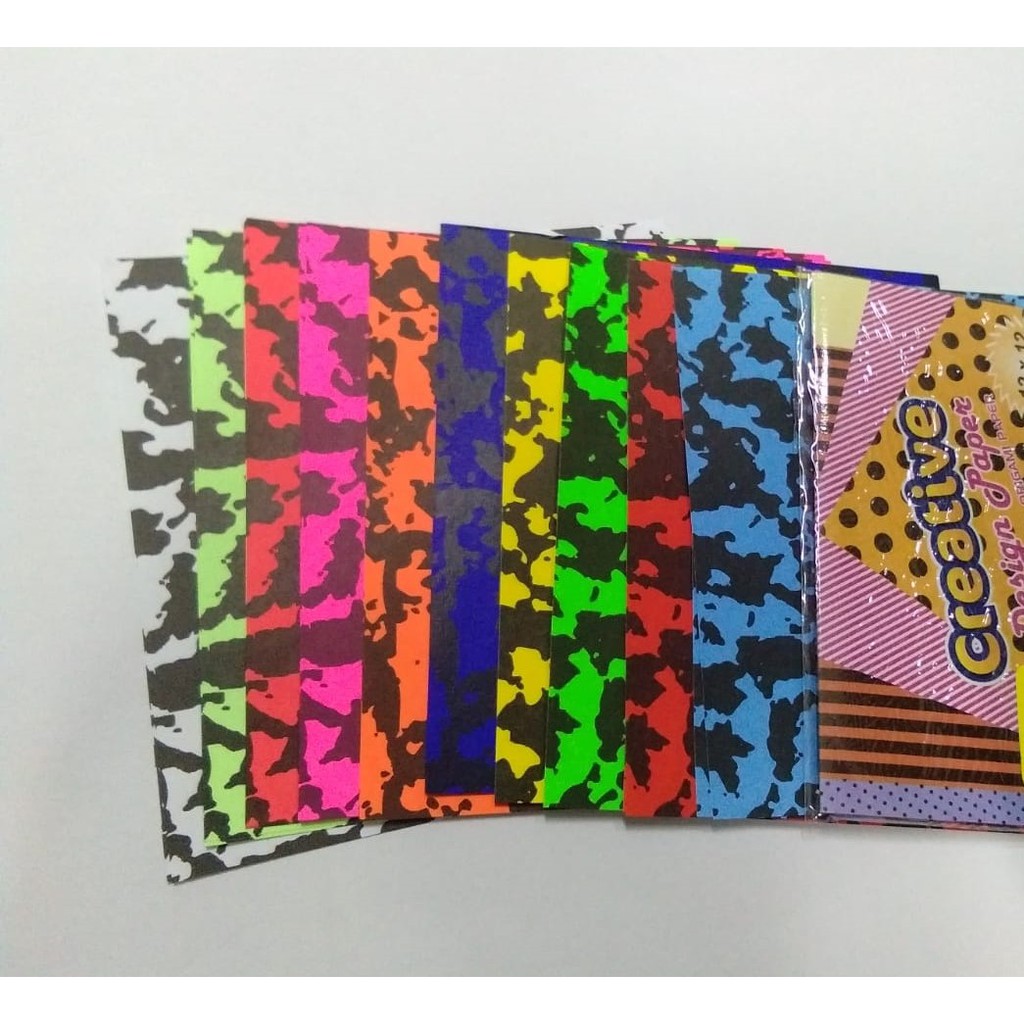 

ASTURO kertas ORIGAMI 16x16 CREATIVE ABSTRAK ISI 25 LEMBAR kertas lipat