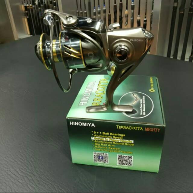 Reel Pancing Hinomiya Terracotta Mighty 1000 3000 5000