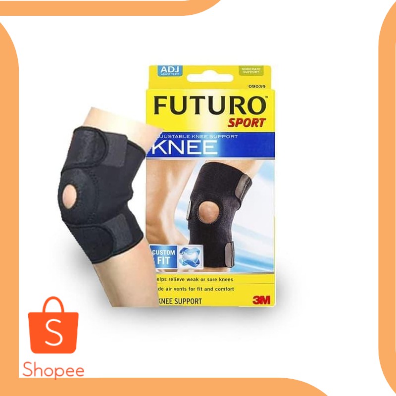 Unik limited Sport Knee Support ADJ 09039-EN - Futuro 3M 19DEZ Berkualitas
