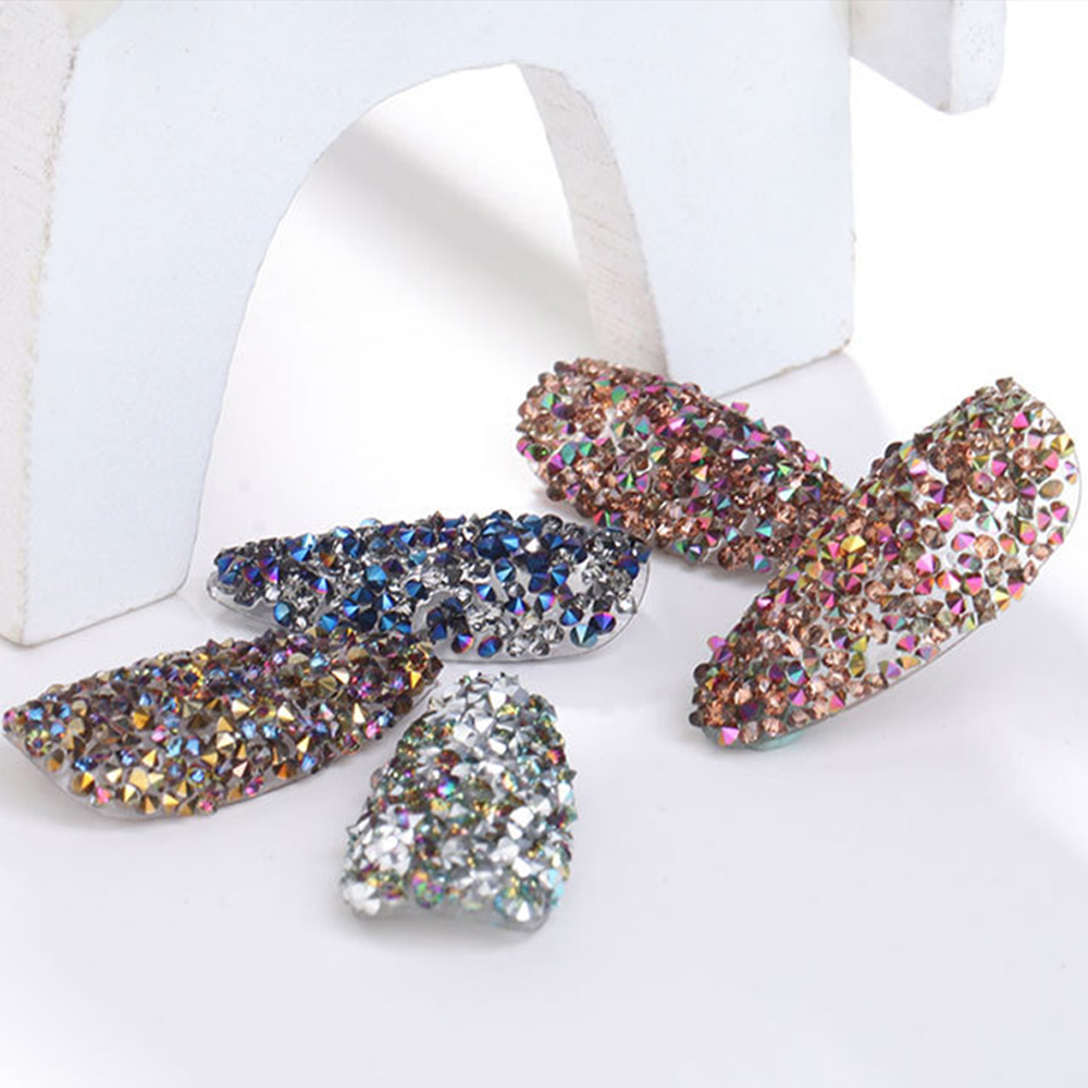 Mxbeauty Manik-Manik Kristal Berlian Imitasi Mini 3d Dekorasi Nail Art / Manicure Diy