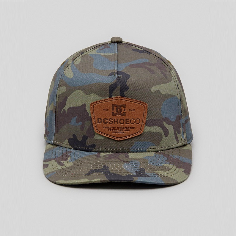 Topi DC Shoes STRIKERS Snapback Hat Cap Camo ORIGINAL