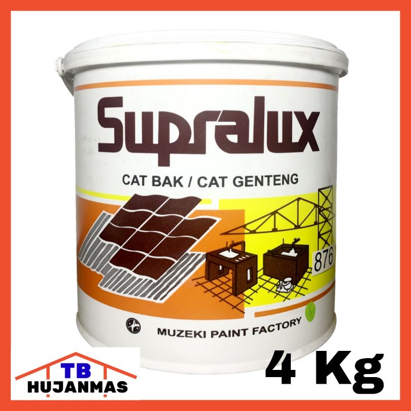 SUPRALUX Cat Genteng Cat Bak Base Air 4Kg