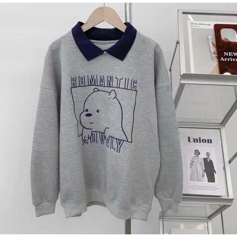 ROMANTIC SWEATER WANITA KOREAN | SWEATER MURAH | SWEATER OVERSIZE