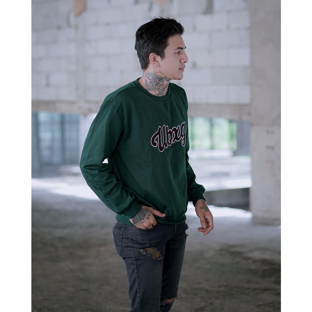 VINTAGE SOUL SWEATER UNBOXING EMERALD //SWEATSHIRT CRAWNECK BORDIR ORIGINAL