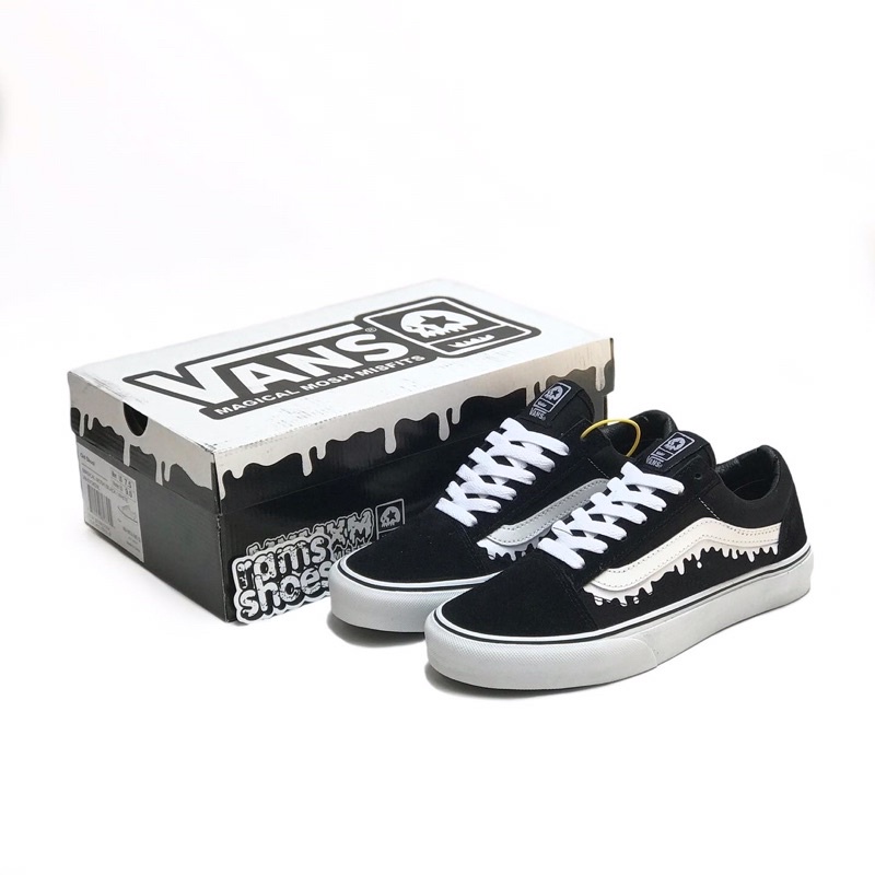 Vans Oldskool Magical Mosh Misfits Black White