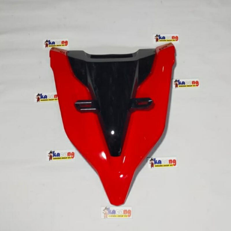 body depan tameng dasi vario 125 150 tahun 2018-2019-2020-2021-2022.merah metalik