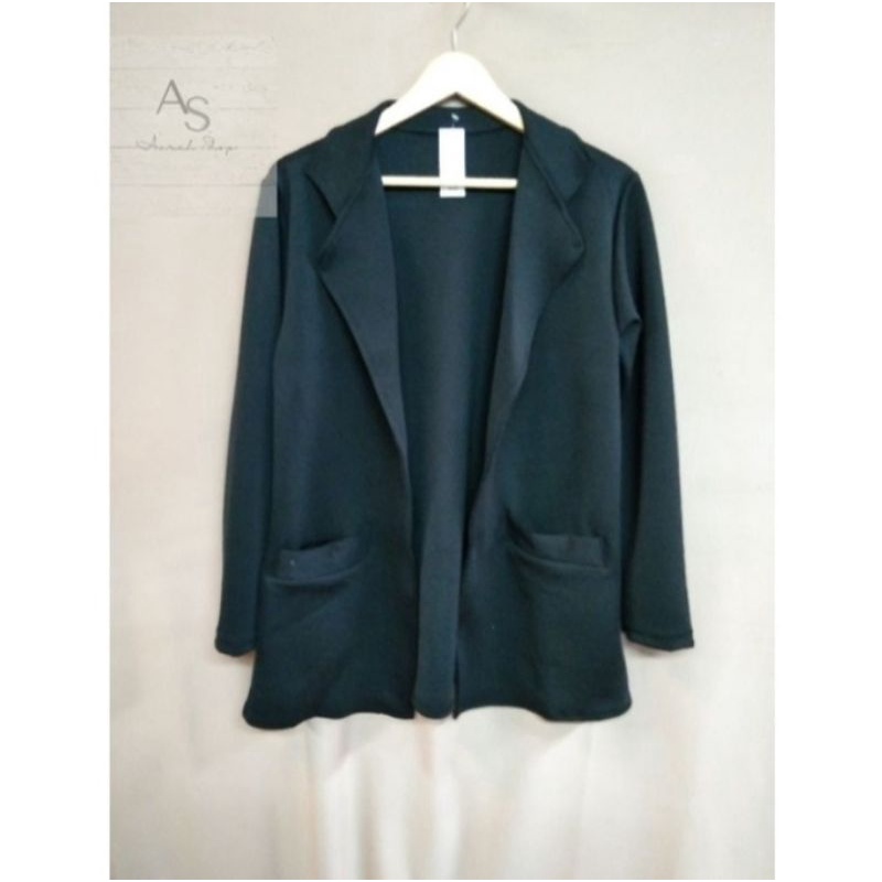 Blazer wanita scuba/Blazer Besic scuba atasan wanita