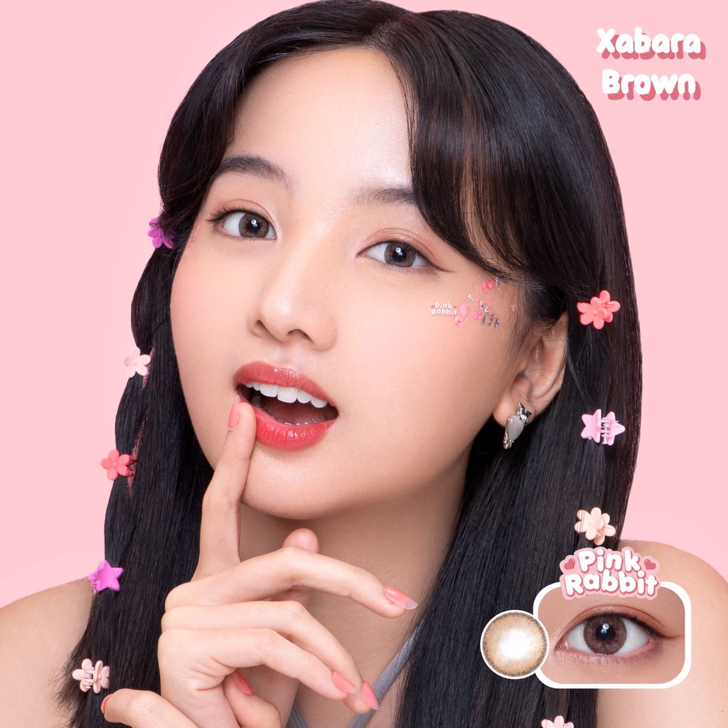 PINKRABBIT SOFTLENS SUPER COMFY XABARA BROWN -  Normal, Minus 0.5 s/d 8.00 (1PC)
