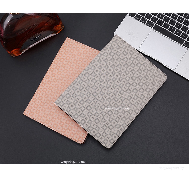 Case Magnetik Bahan Kulit Motif Geometri Minimalis Untuk Ipad Air 4th Gen 10.9 '' Air1 Air2 Air3 Air4 Mini 5 4 3 2 Gen 7 8 10.2 Ipad 2 3 4 2017 2018