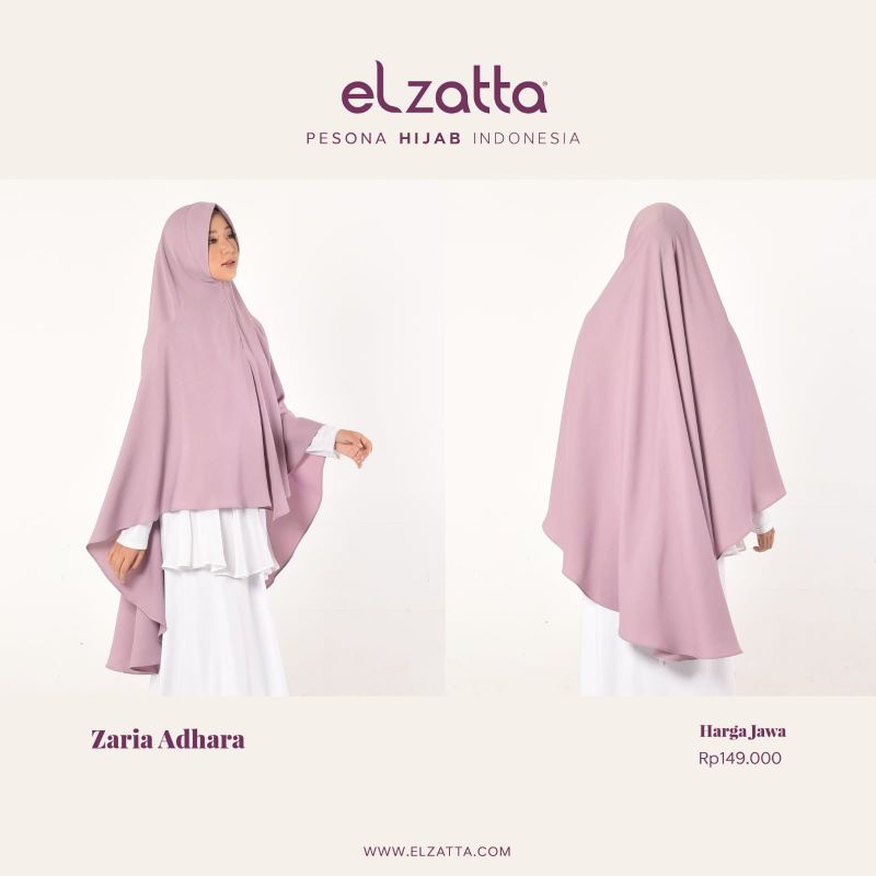 ELZATTA HIJAB INSTAN SYARI ADHARA KHIMAR ANTEM KERUDUNG INSTAN