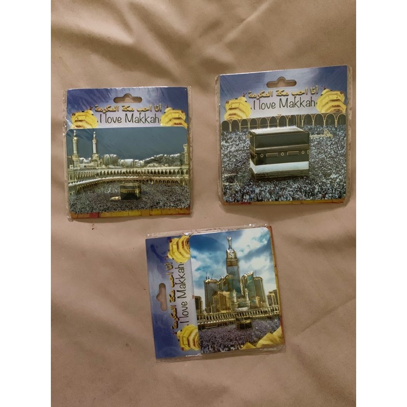 Magnet Kulkas/Tempelan Kulkas Arab Saudi Mekah Kabah Souvenir Suvenir