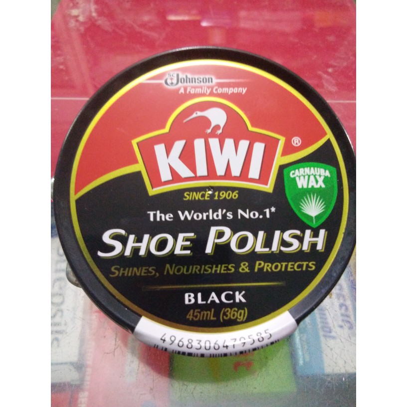 Semir Sepatu Kiwi Hitam 36g