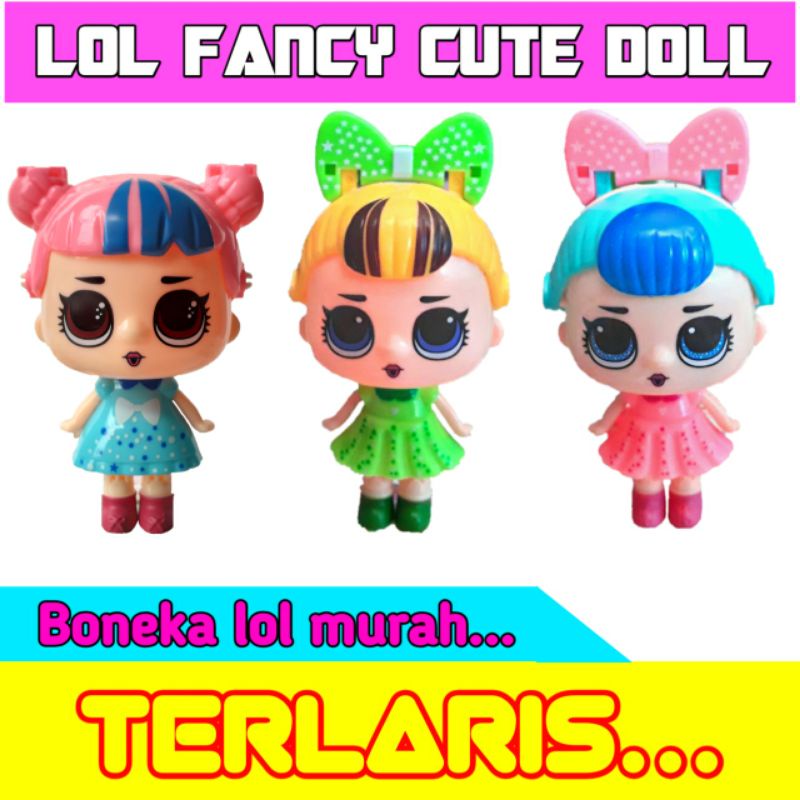 Mainan boneka LOL fancy cute doll murah terlaris | Boneka lol | mainan lol fancy cute doll | mainan 