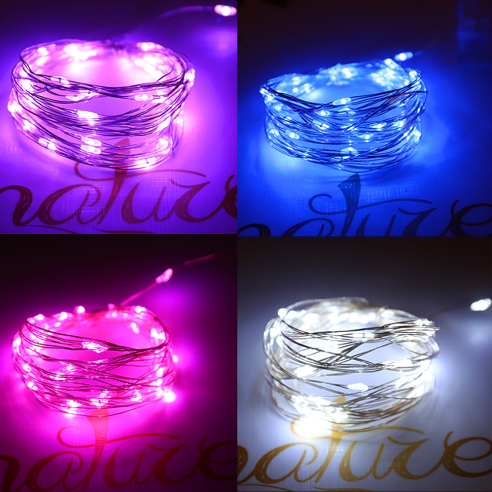 【SALE】Copper Wire LED String Lamp Fairy lights For Christmas New Year Xmas Wedding Decoration