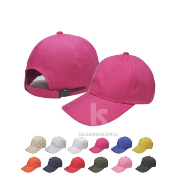 TOPI POLOS BASEBAL DEWASA WARNA MERAH