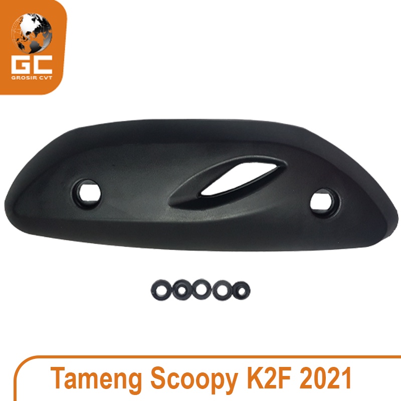 Tutup Cover Tameng Knalpot Honda Scoopy New K2F 2021 Maticking