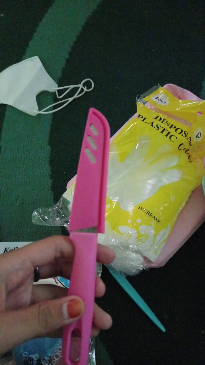 Duawarna Pisau Dapur Ukuran Kecil Mini Pisau Dapur Kitchen Knife Pengupas Buah Sayur Serbaguna Kc034