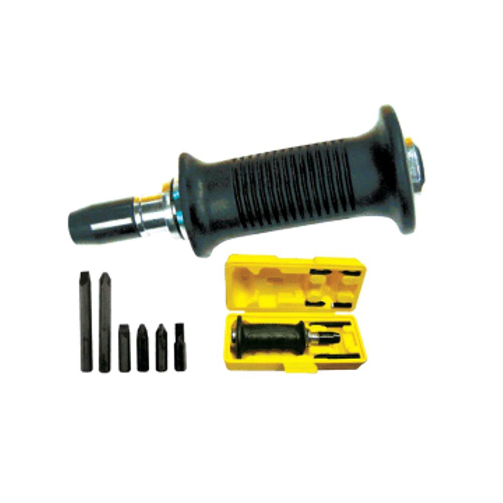 KRISBOW IMPACT SCREWDRIVER SET WITH RUBBER HANDLE - Krisbow Obeng Ketok Dengan Merdeka Hardware