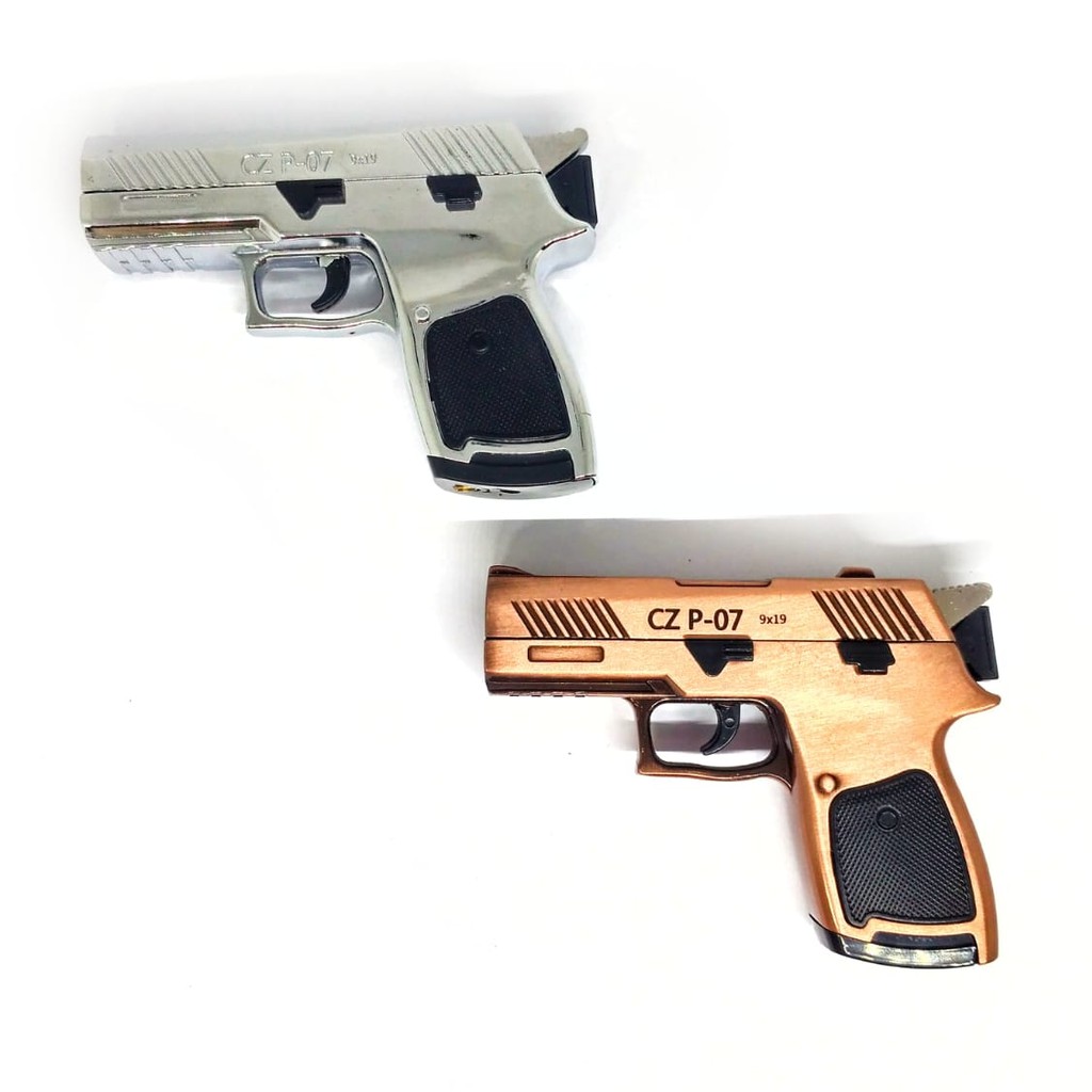 Hot Promo! KOREK API GAS PISTOL CZ P07 3 API LAS MANCIS LIGHTER MURAH UNIK Baru!