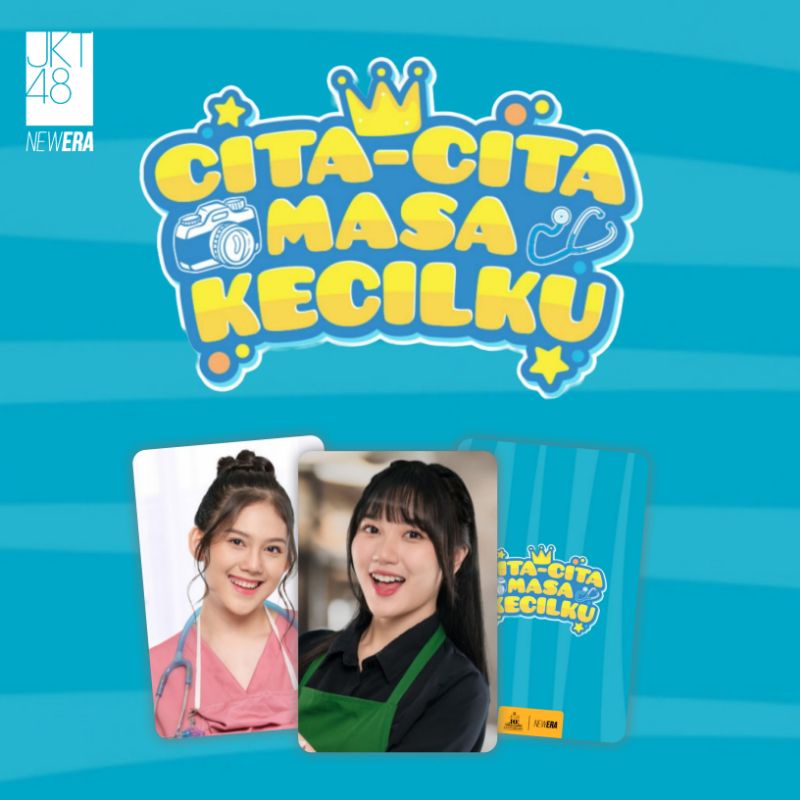 NDESIGN - JKT48 PHOTOCARD CITA-CITA MASA KECIL KU