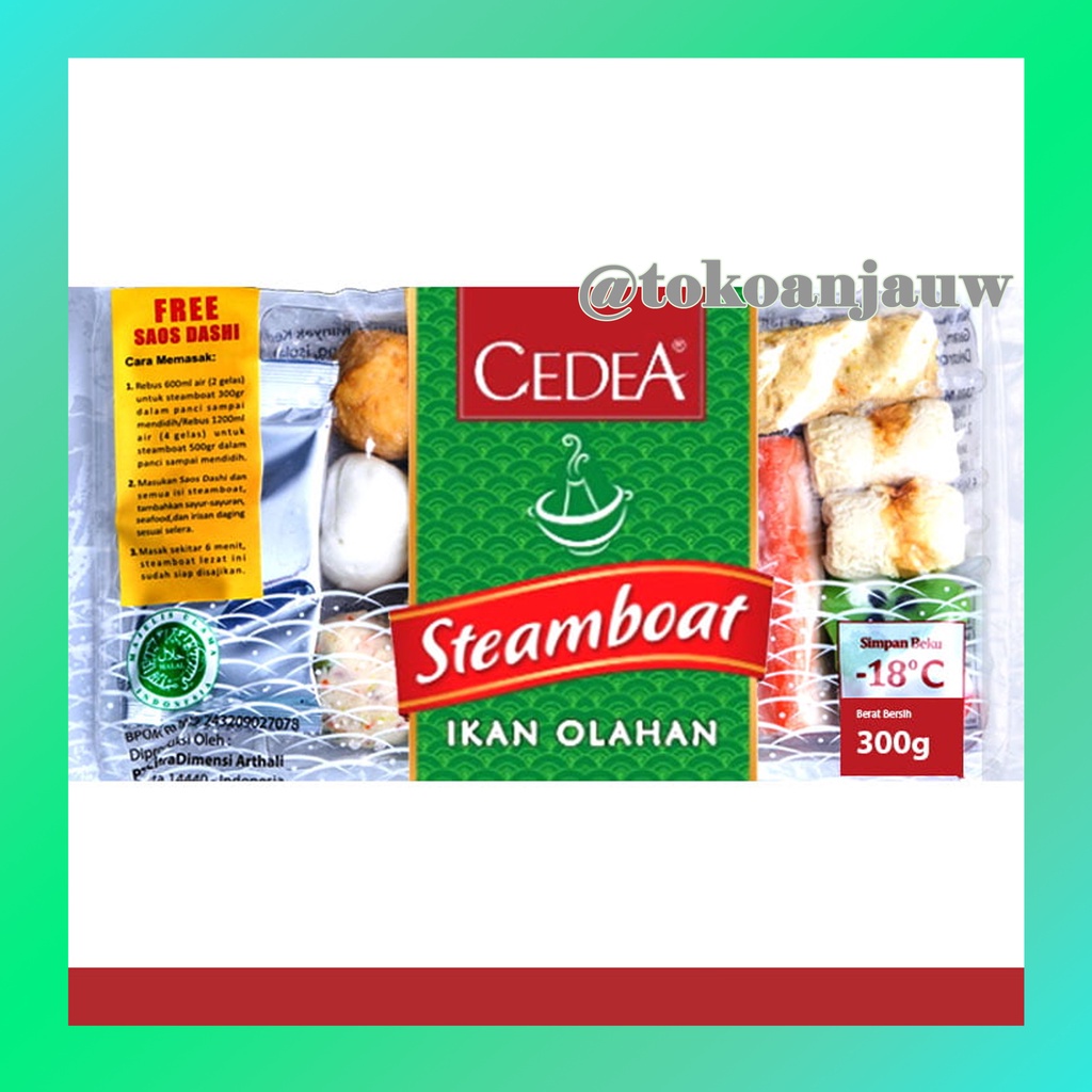 

Cedea Steamboat Set 300 gr Termasuk Bumbu / Paket Shabu Shabu