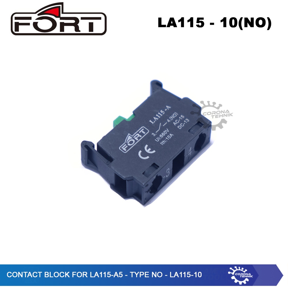 LA115-10 - Contact Block Saklar for LA115-A5 - Type NO