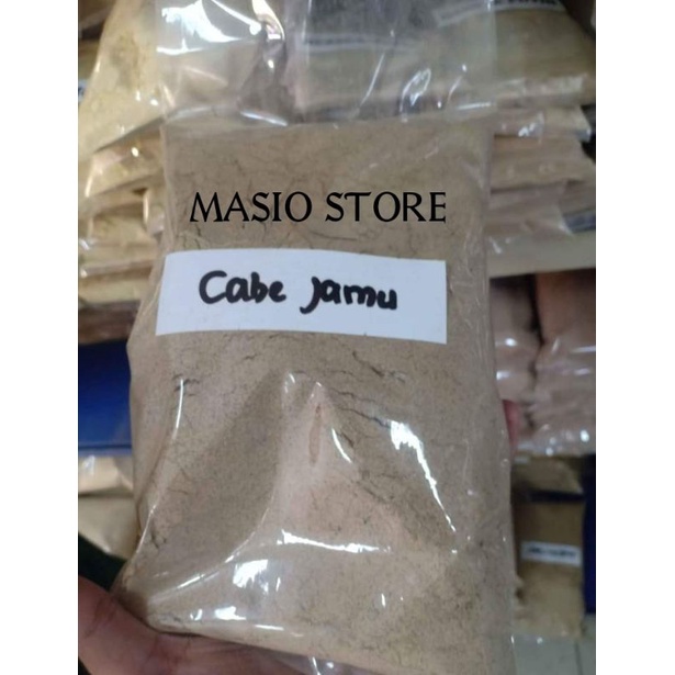 

Cabe jawa bubuk 500gr / Cabe jawa jamu