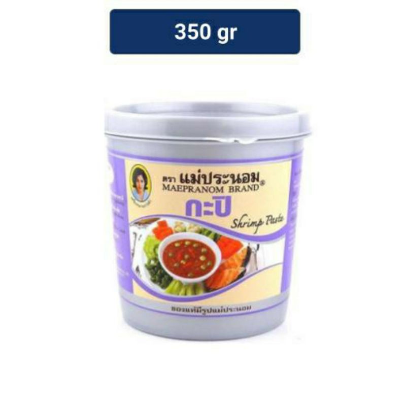 Mae Pranom Shrimp Paste 350gr Bumbu Udang Terasi Thailand Maepranom Mae Pra Nom